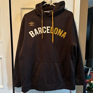 Umbro Barcelona Black Hoofdie